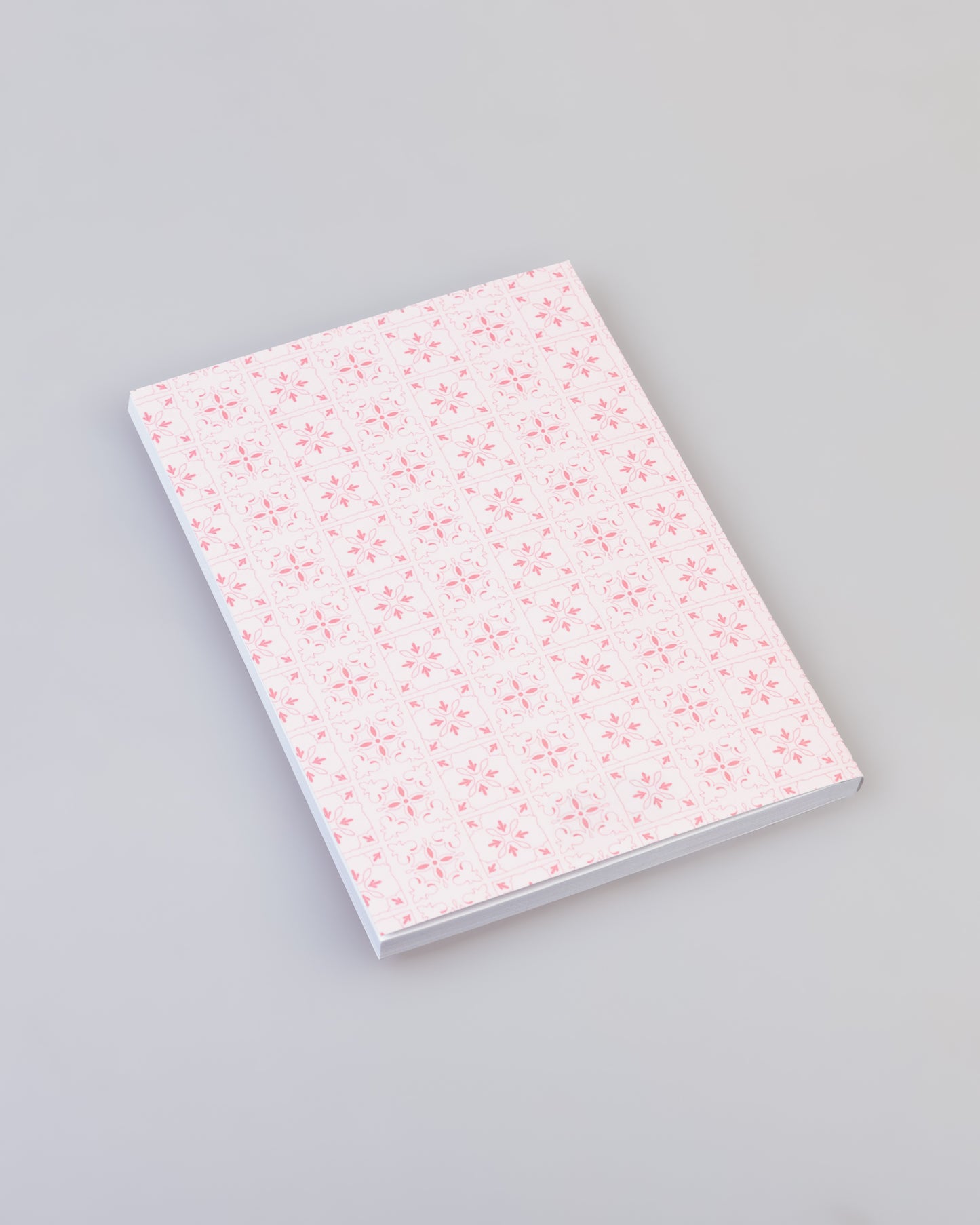 Ceramic Tile Pattern Notebook PINK