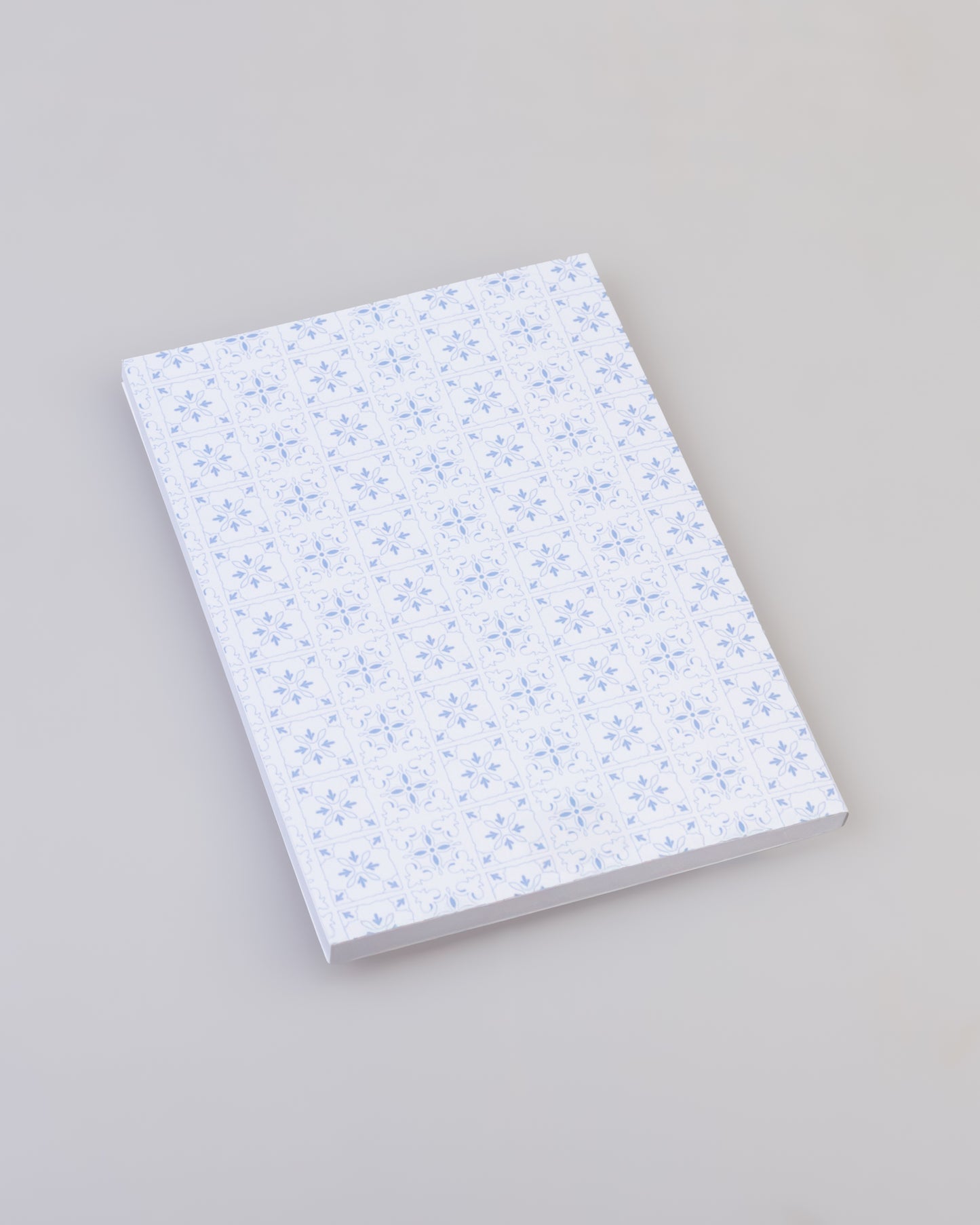 Ceramic Tile Pattern Notebook BLUE