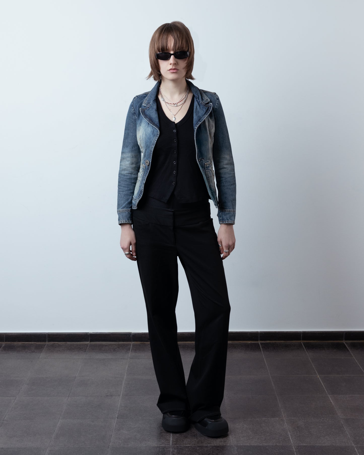 The Clown Denim Blazer - Toni Agost x La Juventud