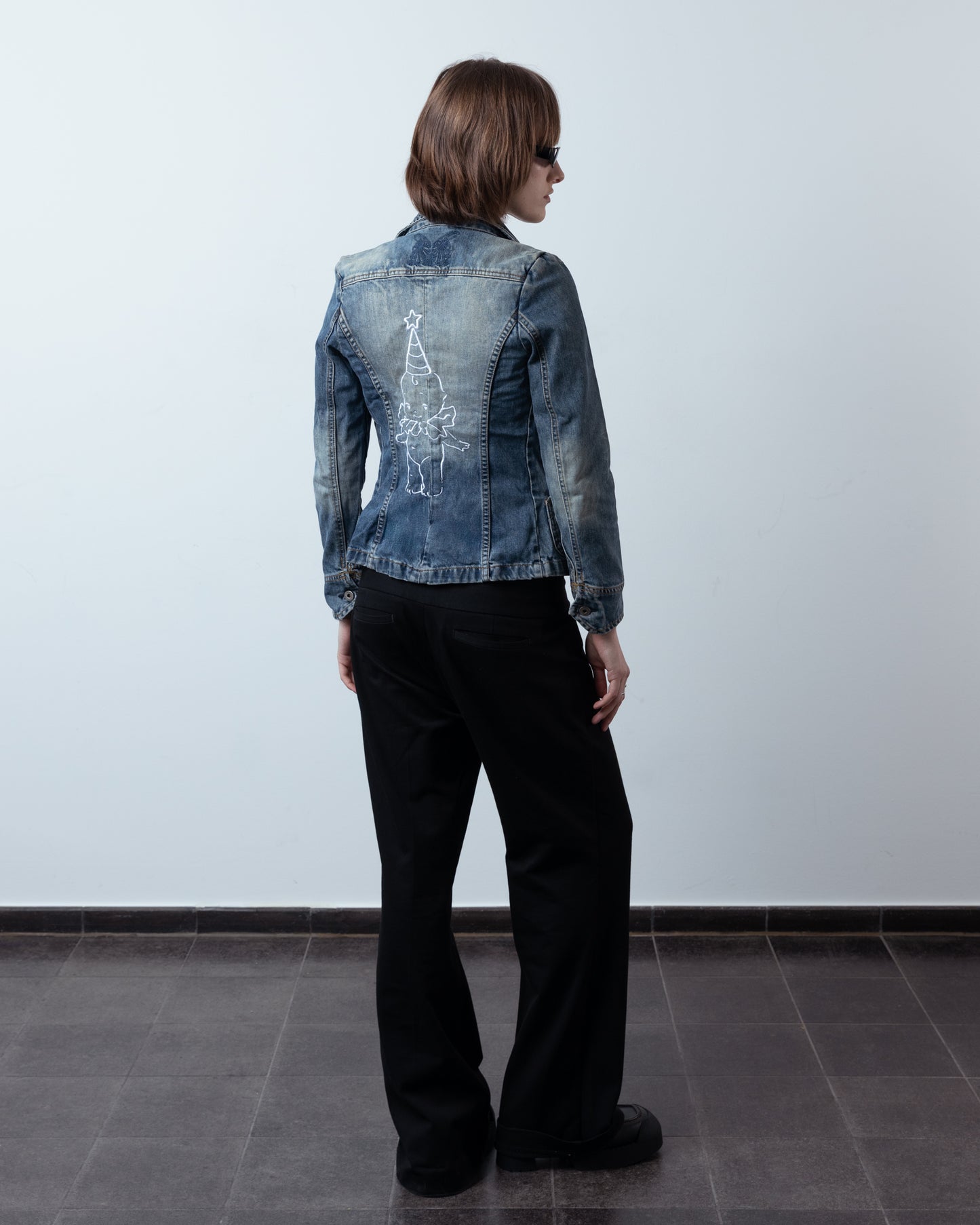 The Clown Denim Blazer - Toni Agost x La Juventud