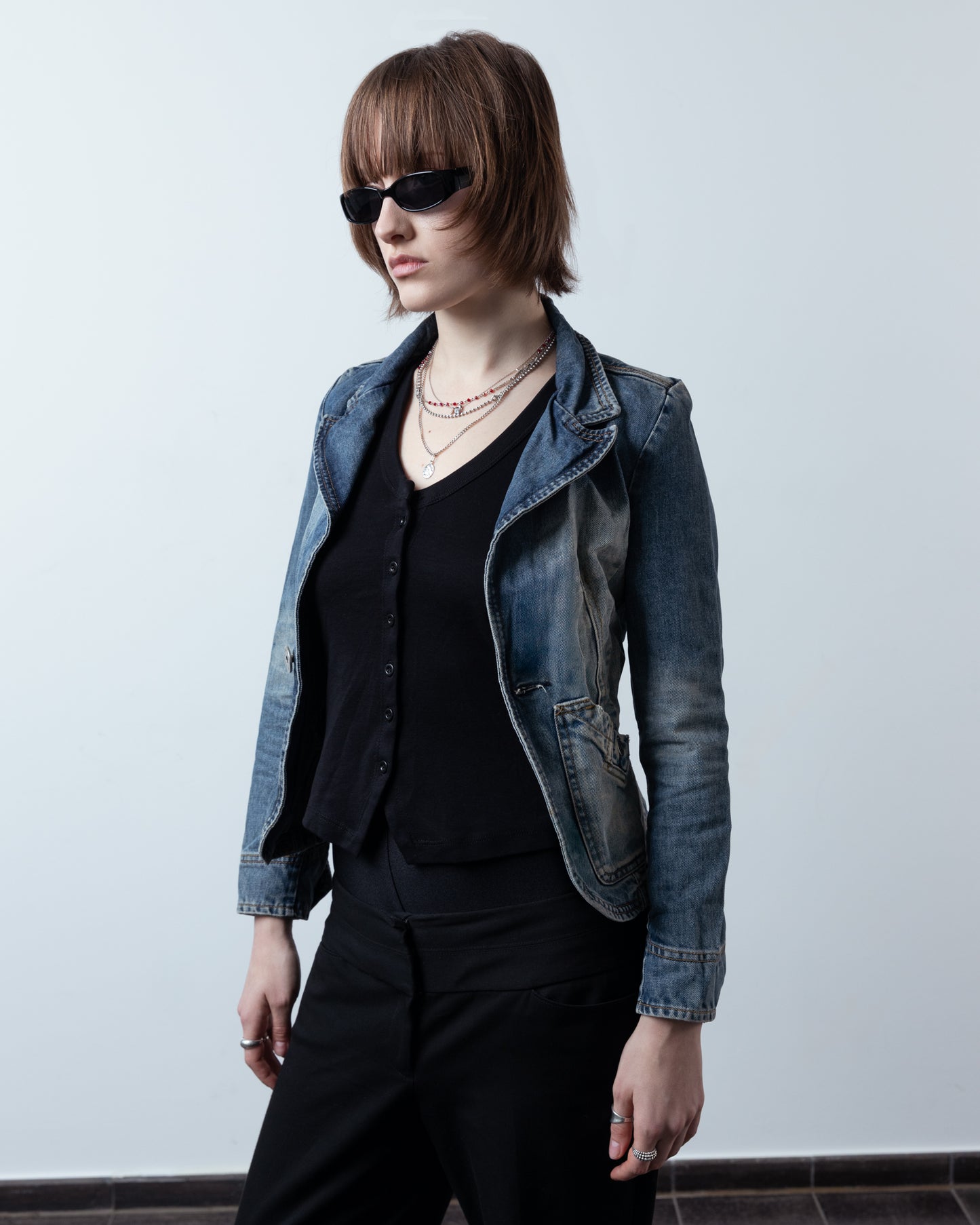 The Clown Denim Blazer - Toni Agost x La Juventud