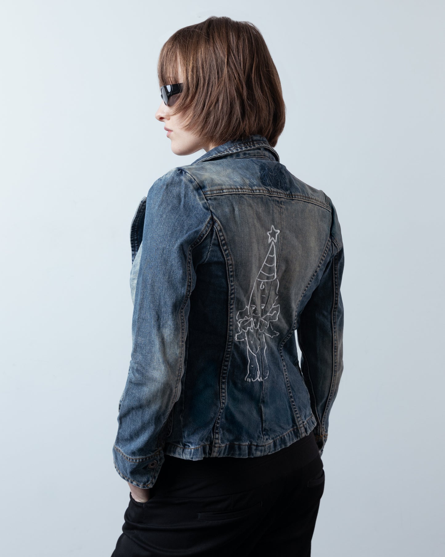 The Clown Denim Blazer - Toni Agost x La Juventud