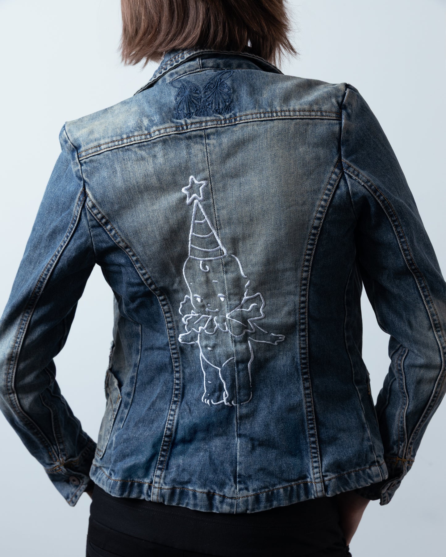 The Clown Denim Blazer - Toni Agost x La Juventud