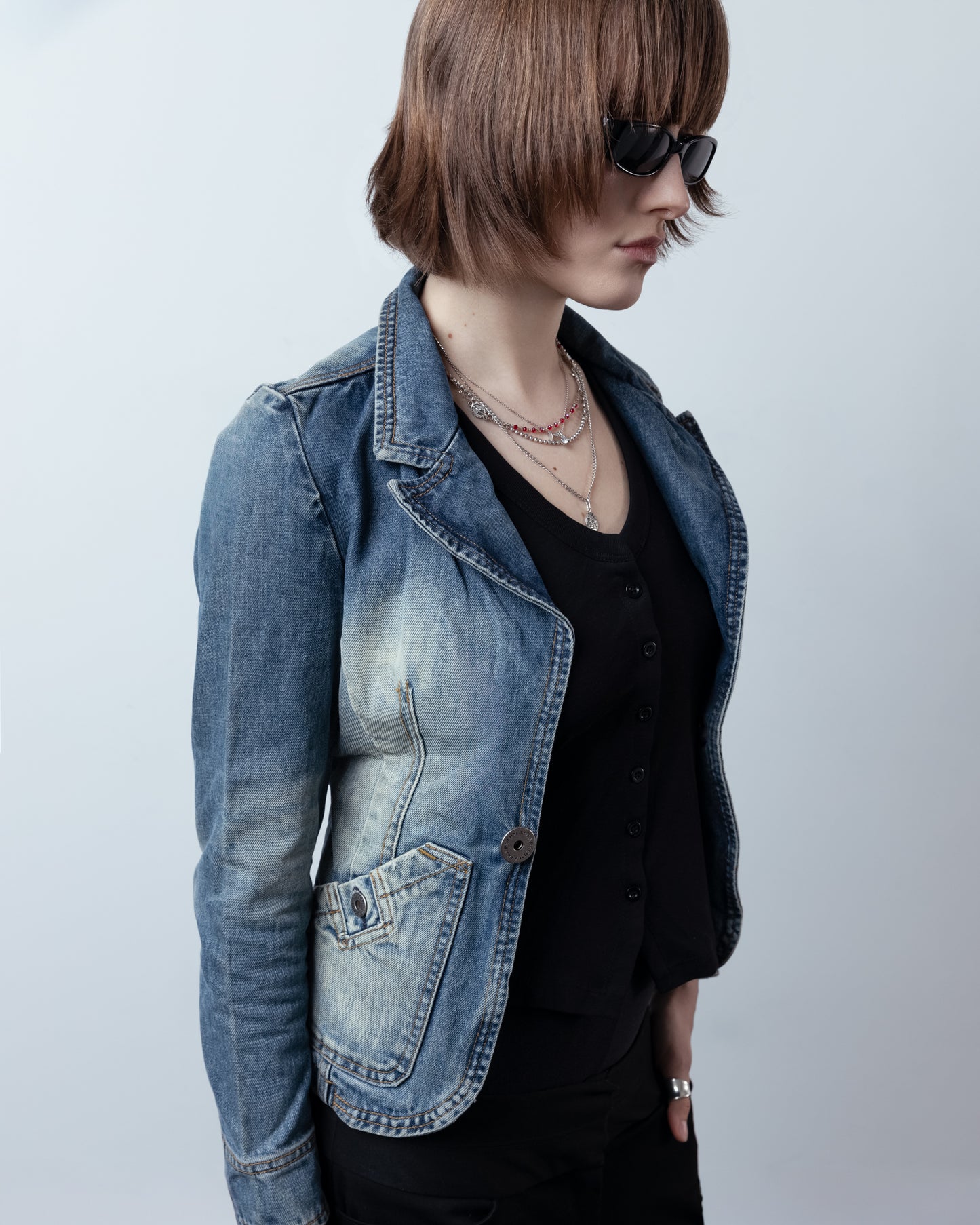 The Clown Denim Blazer - Toni Agost x La Juventud