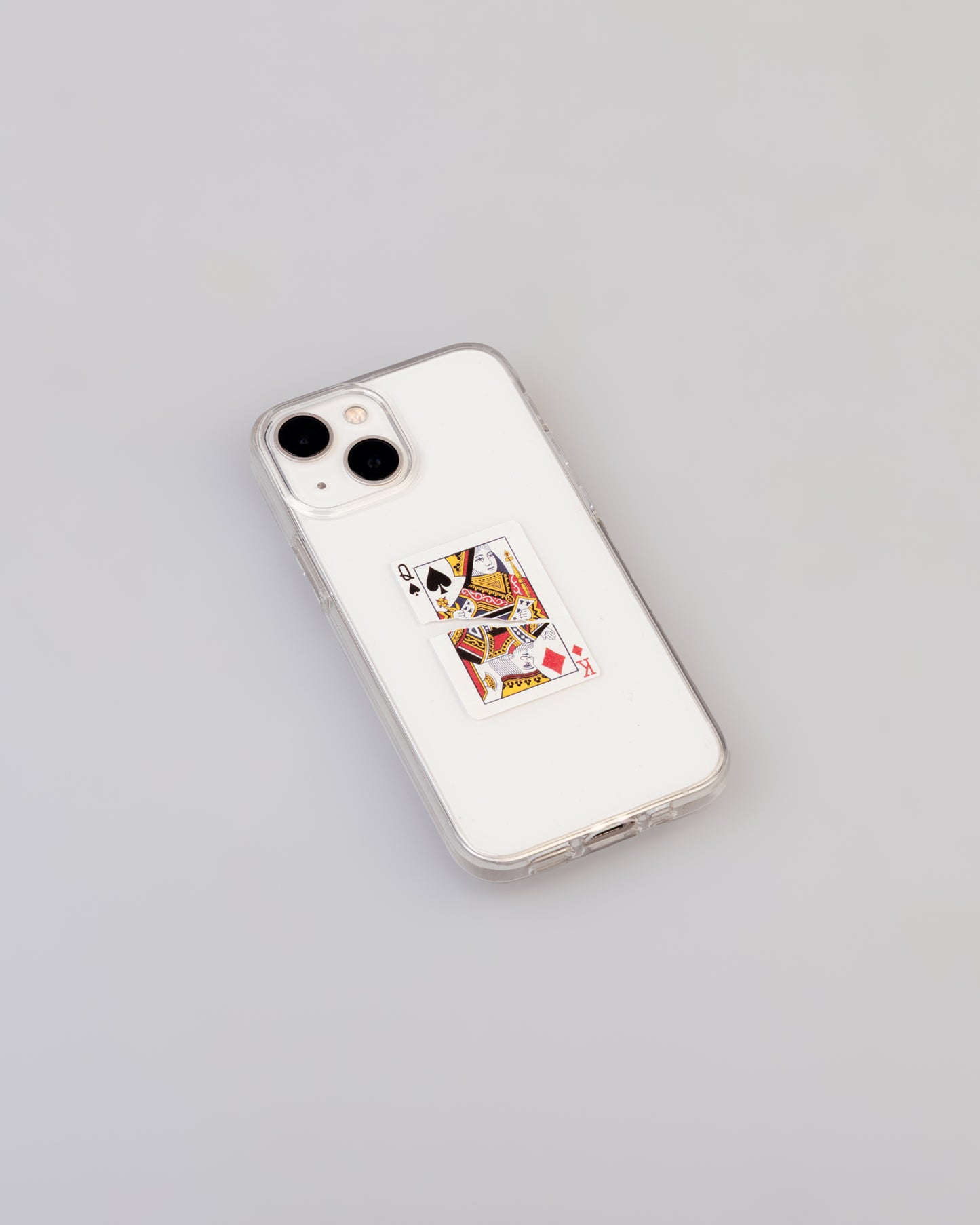 BROKEN CARD Clear Case