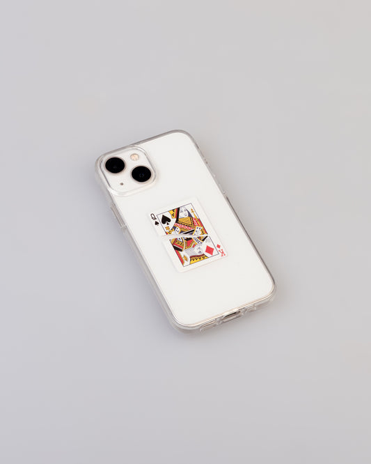 BROKEN CARD Clear Case
